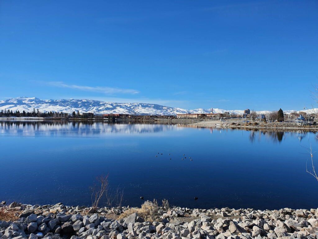 Images of typical Nevada weather conditions, including snow, rain, and sunny days. — Nevada weather car insurance rates