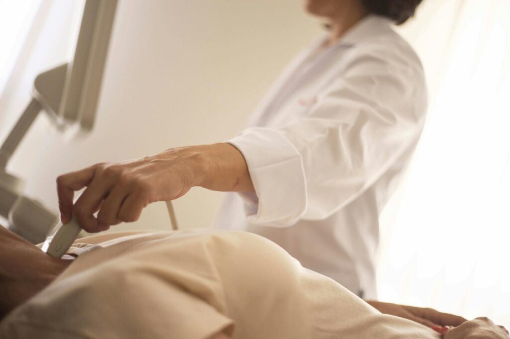 Image of a medical professional examining a patient after an accident. — after car accident Nevada