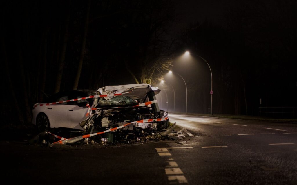 A visual representation of Nevada roads with statistics on car accidents. — comprehensive collision insurance Nevada